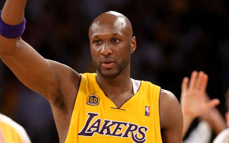 Lamar Odom (Lakers 7) leta 2008.