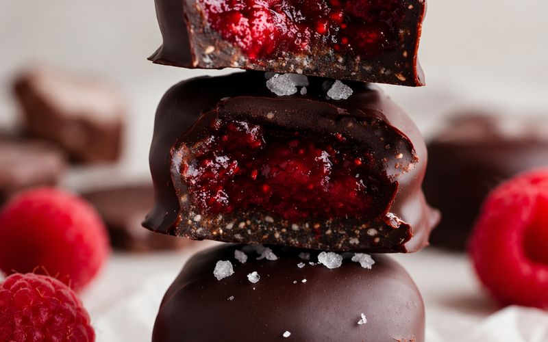 Malinovi čokoladni grižljaji