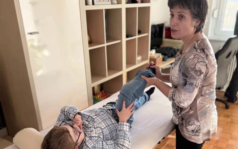 Tina Trentelj Zadobovšek, mama dečka z Duchennovo mišično distrofijo