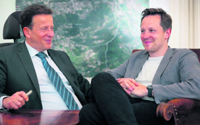 Bojan Šrot in Matija Kovač