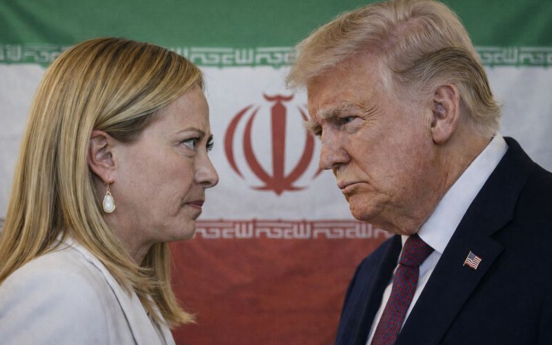 Donald Trump, Giorgia Meloni, Iran, Izrael, vojna