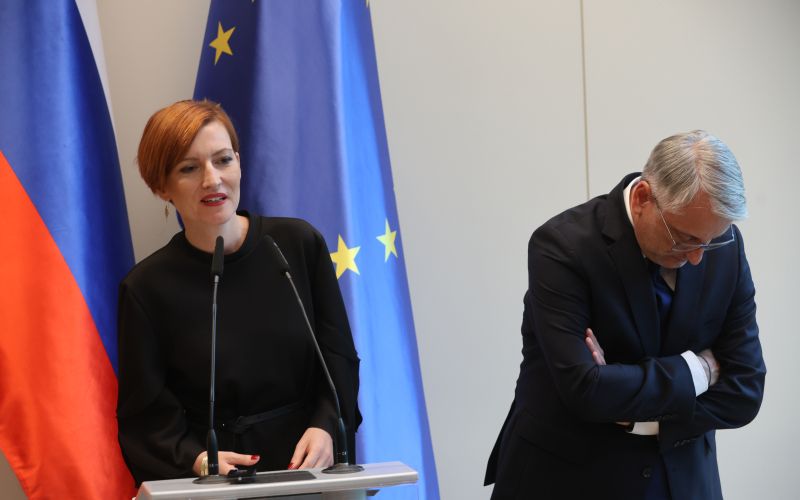 Asta Vrečko, Matjaž Han