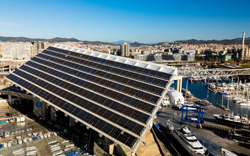 sončna elektrarna, celice, barcelona