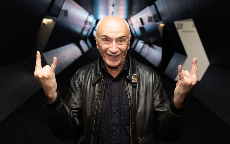 V rokerski preobleki je Ivo Boscarol dokazal, da energija ne pozna let.