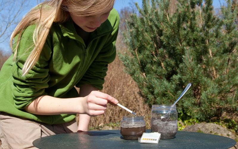 preverjanje ph zemlje