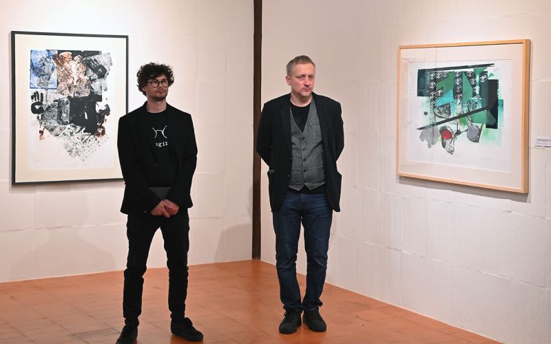 matjaž-geder, ivo-podojsteršek, razstava, pilonova-galerija, otroški-arzenal