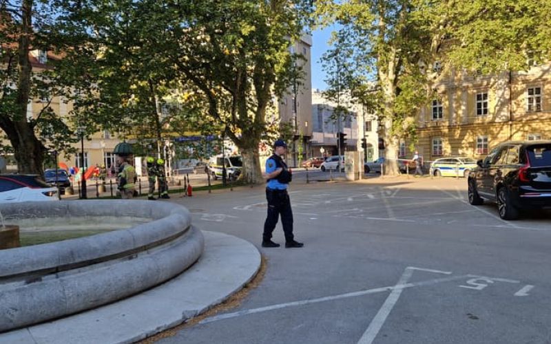 ljubljana, polic, eksplozija