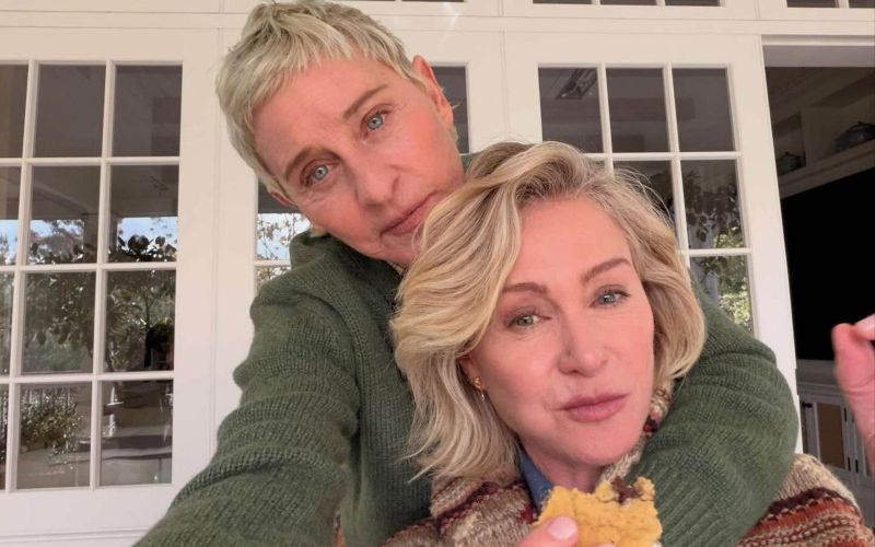 Ellen DeGeneres in Portia de Rossi, dolgoletni partnerki, ki sta poročeni od leta 2008.
