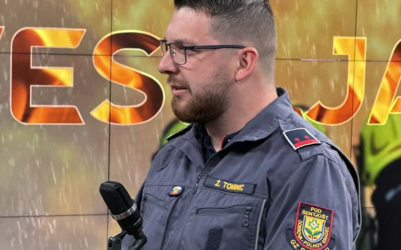 Ponosen Veseljakov gasilec, Žiga Tominec o plemenitem poslanstvu