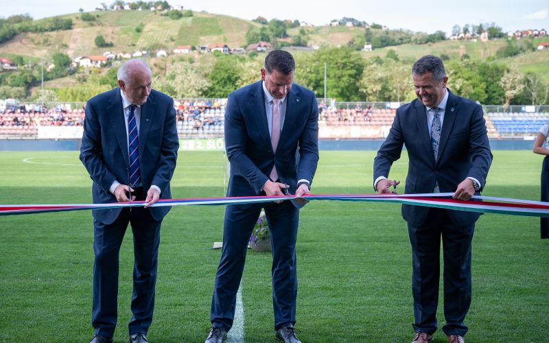 sportni-park-lendava, prenovljeno-igrisce, predaja-igrisca, zoran-stevanovic, janez-magyar