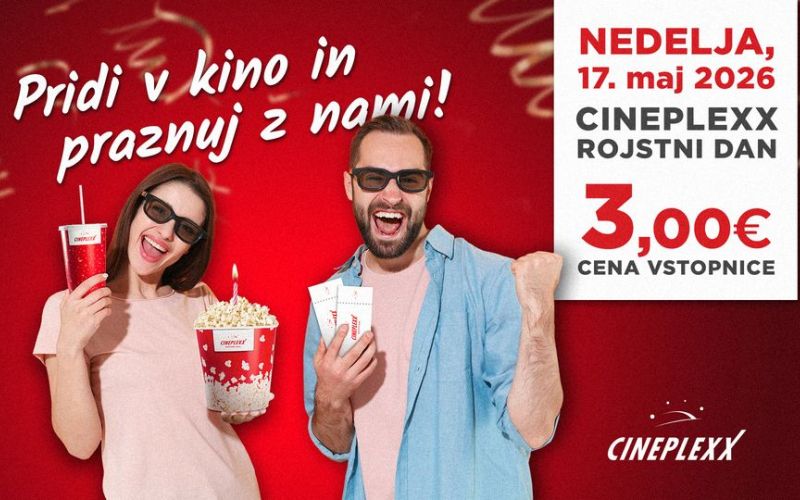 Cineplexx, praznovanje, rojstni dan