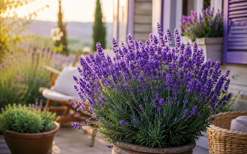 lavanda, sivka