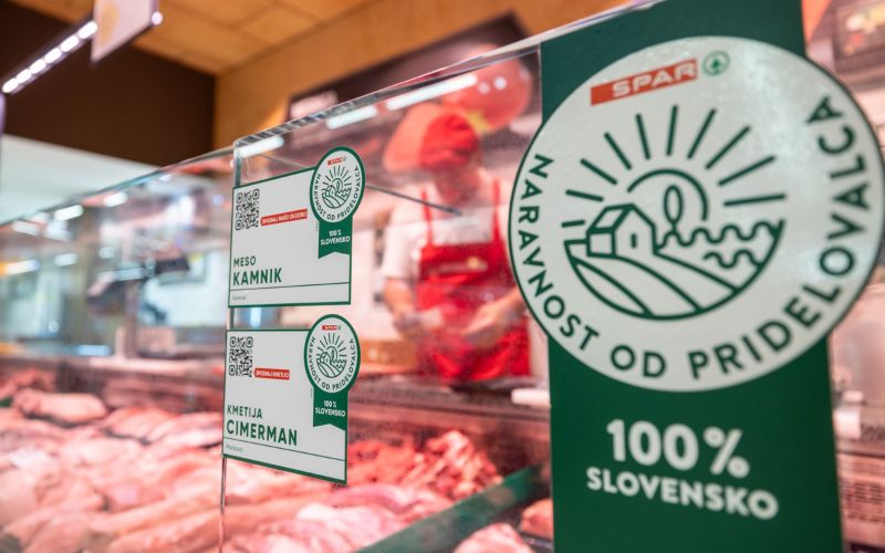 Oznaka Naravnost od pridelovalca kupce informira o izvoru izdelka