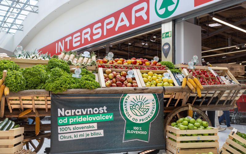 Dogodek Naravnost od pridelovalca pred trgovino Interspar Citypark