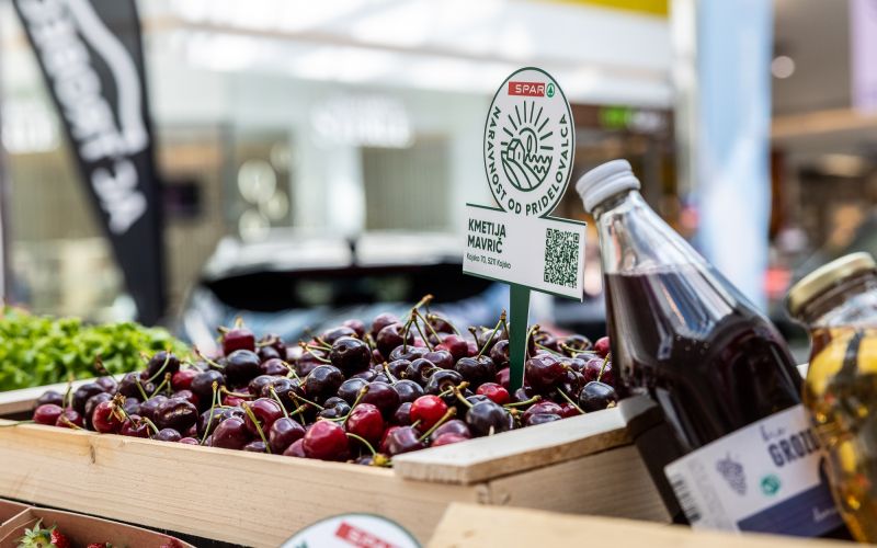 Dogodek Naravnost od pridelovalca pred trgovino Interspar Citypark