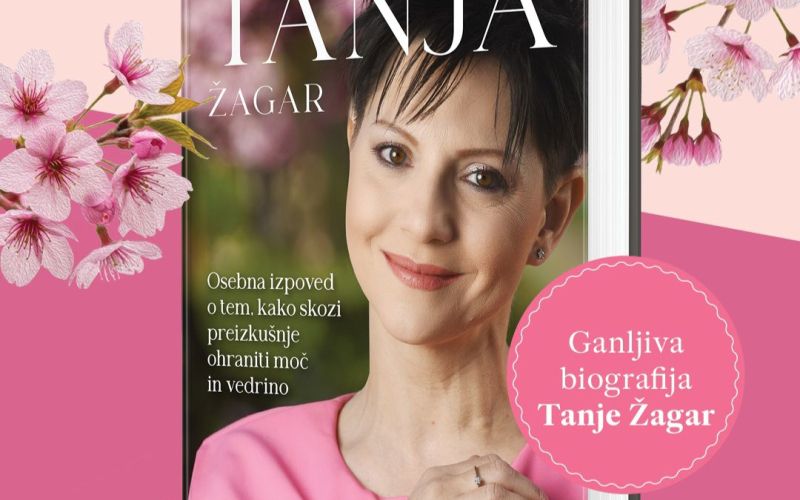 Tanja Žagar je oboževalce razveselila s svojo prvo knjigo