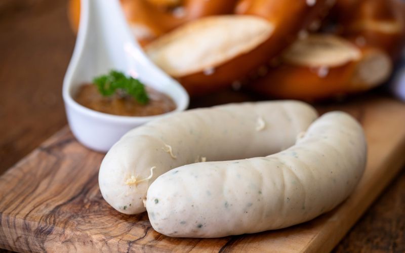 Bele klobasice, weisswurst