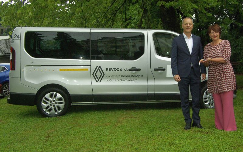 donacija, dso-novo-mesto, ranult, kombi