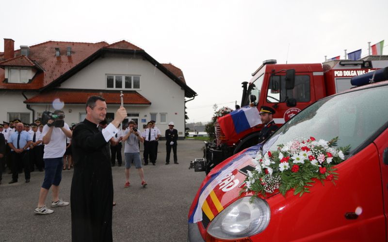 pgd-dolga-vas, prevzem-gasilskega-vozila