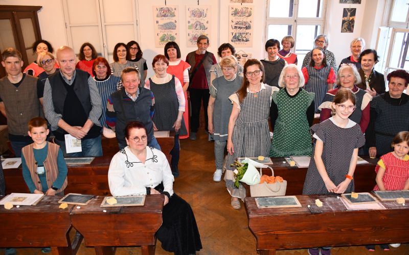 4444. učna ura v Slovenskem šolskem muzeju