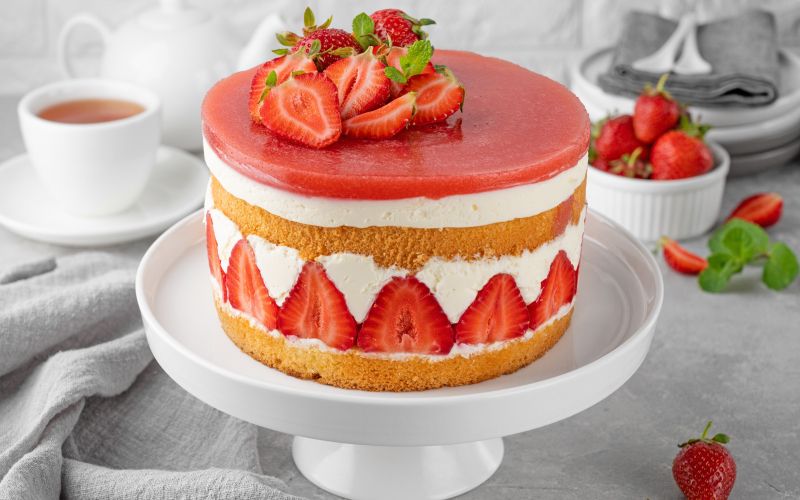 fraisier jagodna torta