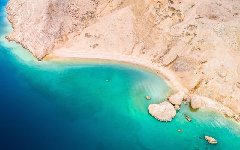Otok Pag, plaža Bertnica.jpg