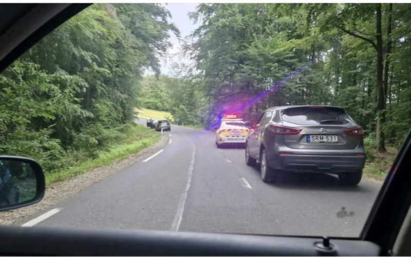 Nesreča, boreča, motorist