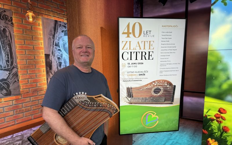 Prireditev ZLATE CITRE to soboto obeleži 40 letnico!