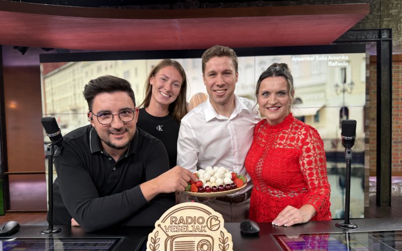 Sašo Avsenik na svoj rojstni dan najprej na Veseljaka!