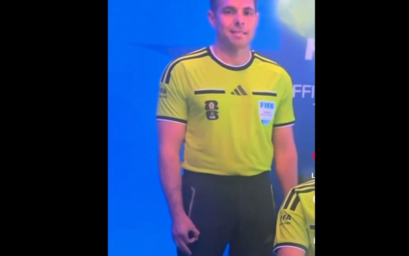 Australian World Cup referee Shaun Evans