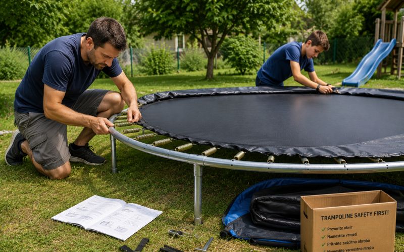 trampolin, trampolin-na-vrtu