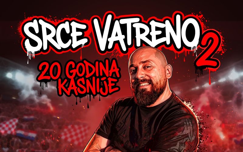 Dvajset let pozneje in še vedno isti ogenj. Nered ponosno pozira ob naslovnici nove navijaške himne.