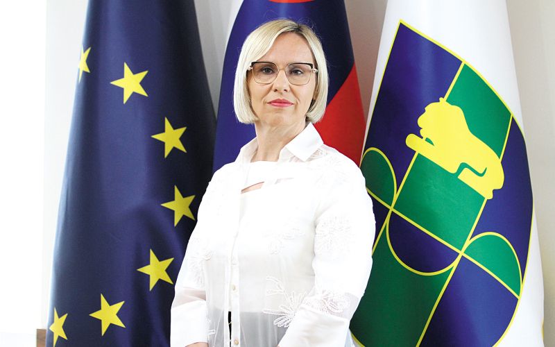 Županja Občine Trebnje Mateja Povhe