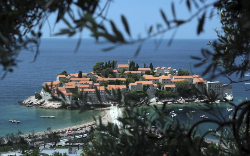 sveti-stefan, crna-gora, morje