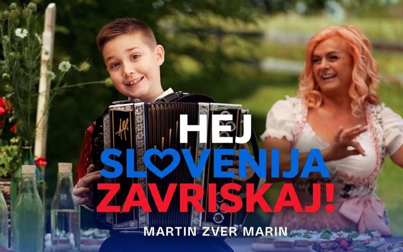 Mali harmonikar z velikim srcem: Martin Marin Zver zapel za Slovenijo