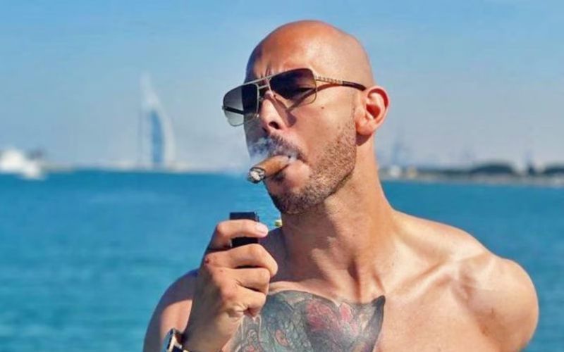 Andrew Tate s cigaro