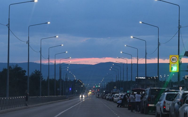 bencinska črpalka, kolona, rusija