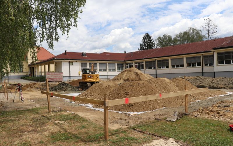 vrtec-salovci, gradnja