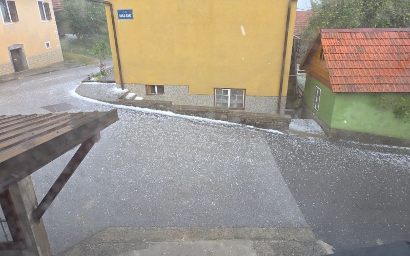 Hrvaška, toča