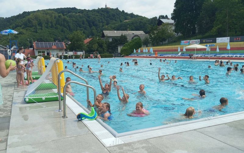 Športno-olimpijski teden na sevniškem bazenu