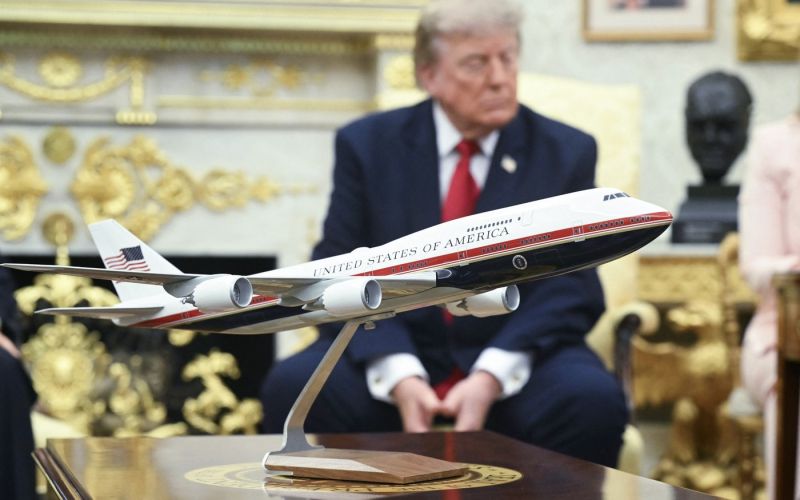 air-force-one, katar, trump