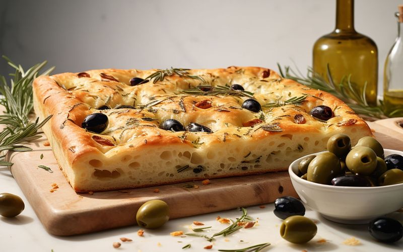 fokaca, focaccia, testo