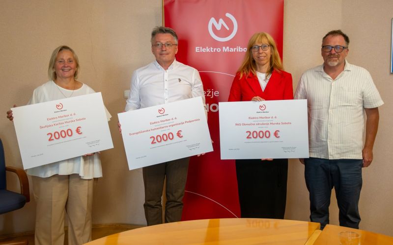 elektro-maribor, donacije, rdeci-kriz-murska-sobota, skofijska-karitas, eho-podpornica