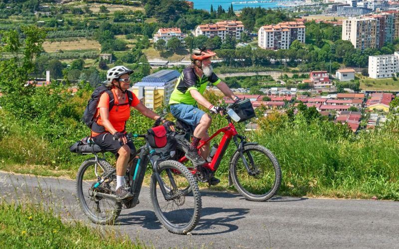električno kolo Koper kolesar
