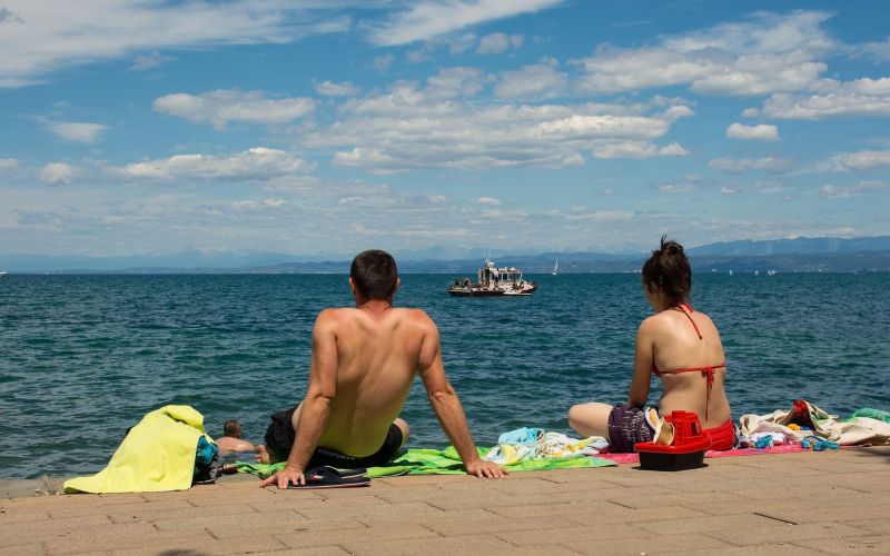 Izola morje plaža koplaca