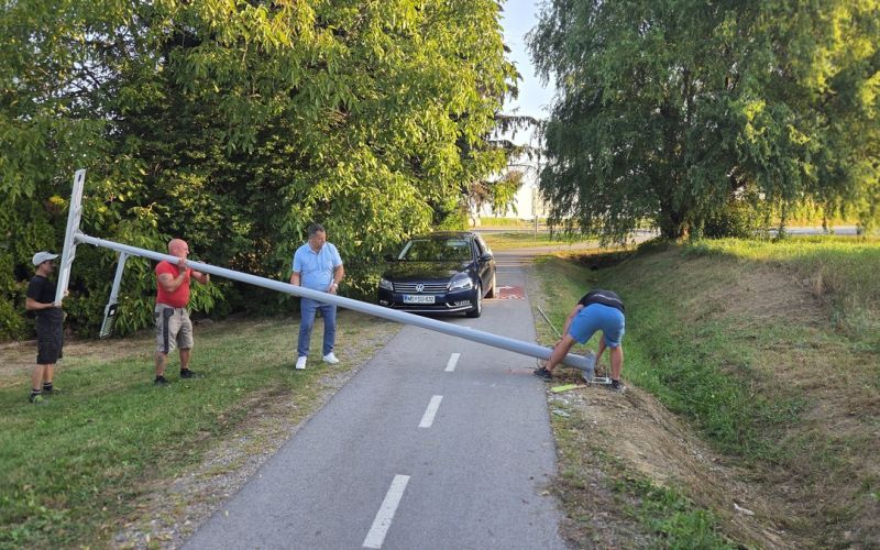 lendava, dolga-vas, razsvetljava