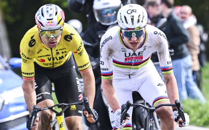 Van Aert Pogačar