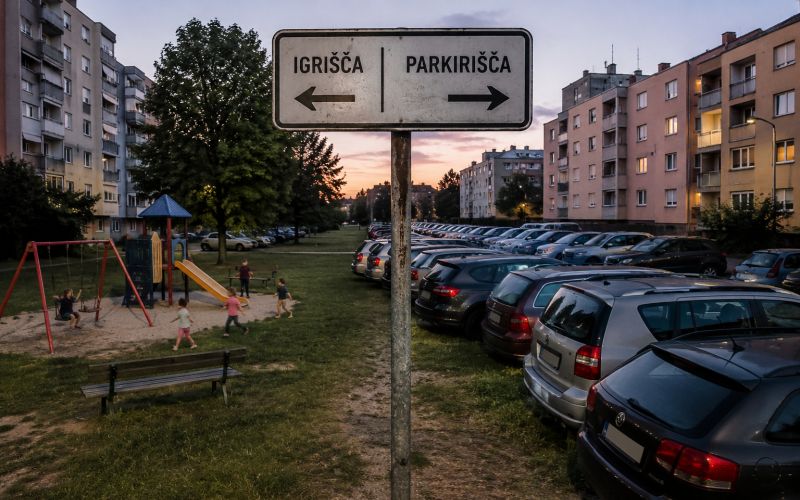 Igrišča ali parkirišča?