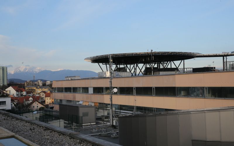 heliport, ukc ljubljana