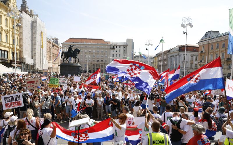 zagreb, protest